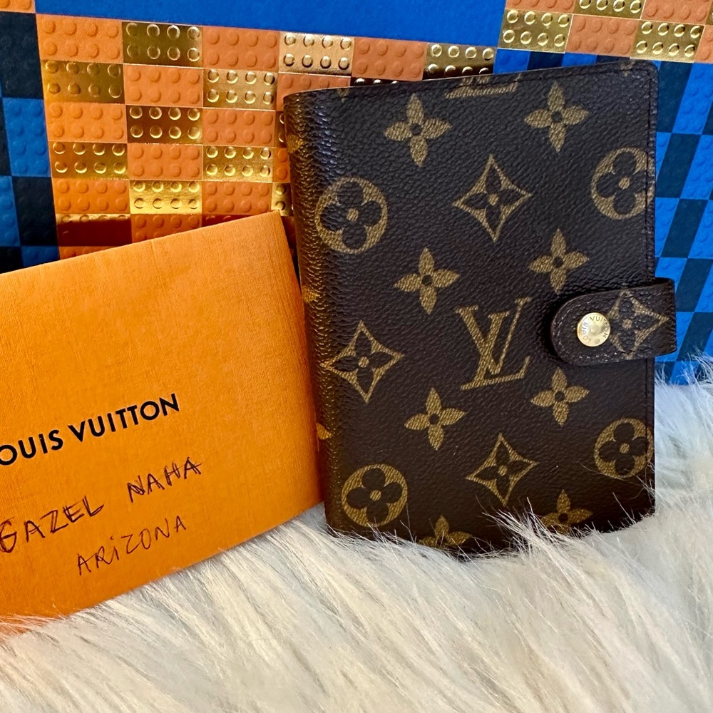 Louis Vuitton Monogram Wallet - Brown and Gold